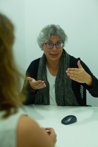 foto Sonia explicando